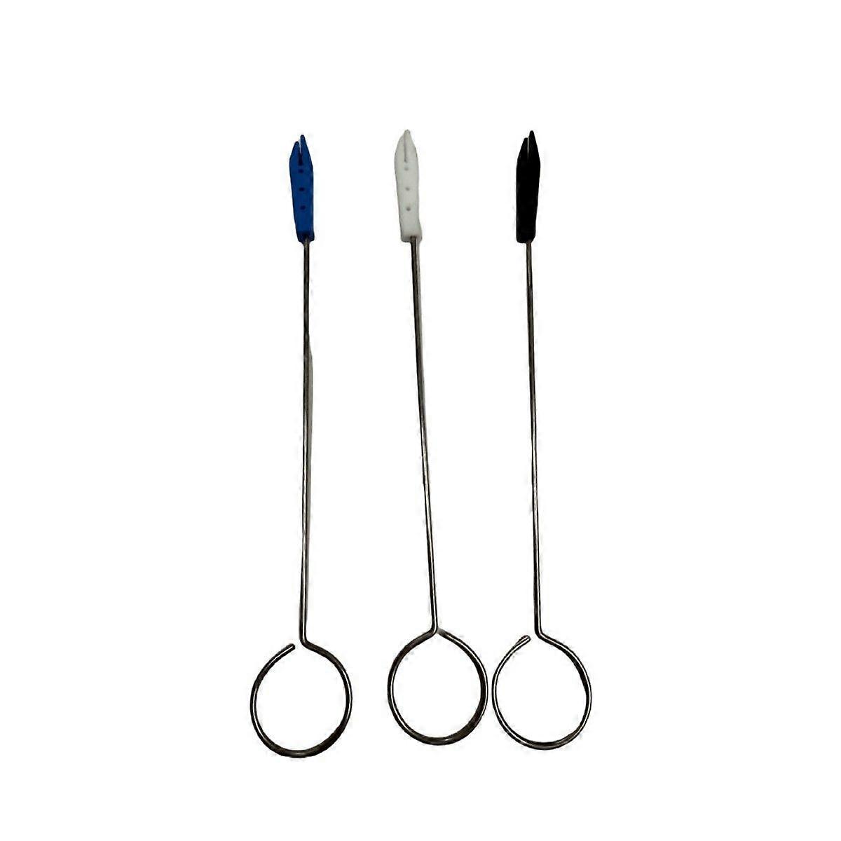 4pcs Treble Mute Stick: Metal Fork Tools With Round Handle Piano Tuning Mute Clamp Mediant Piano Repairing Tool Performances