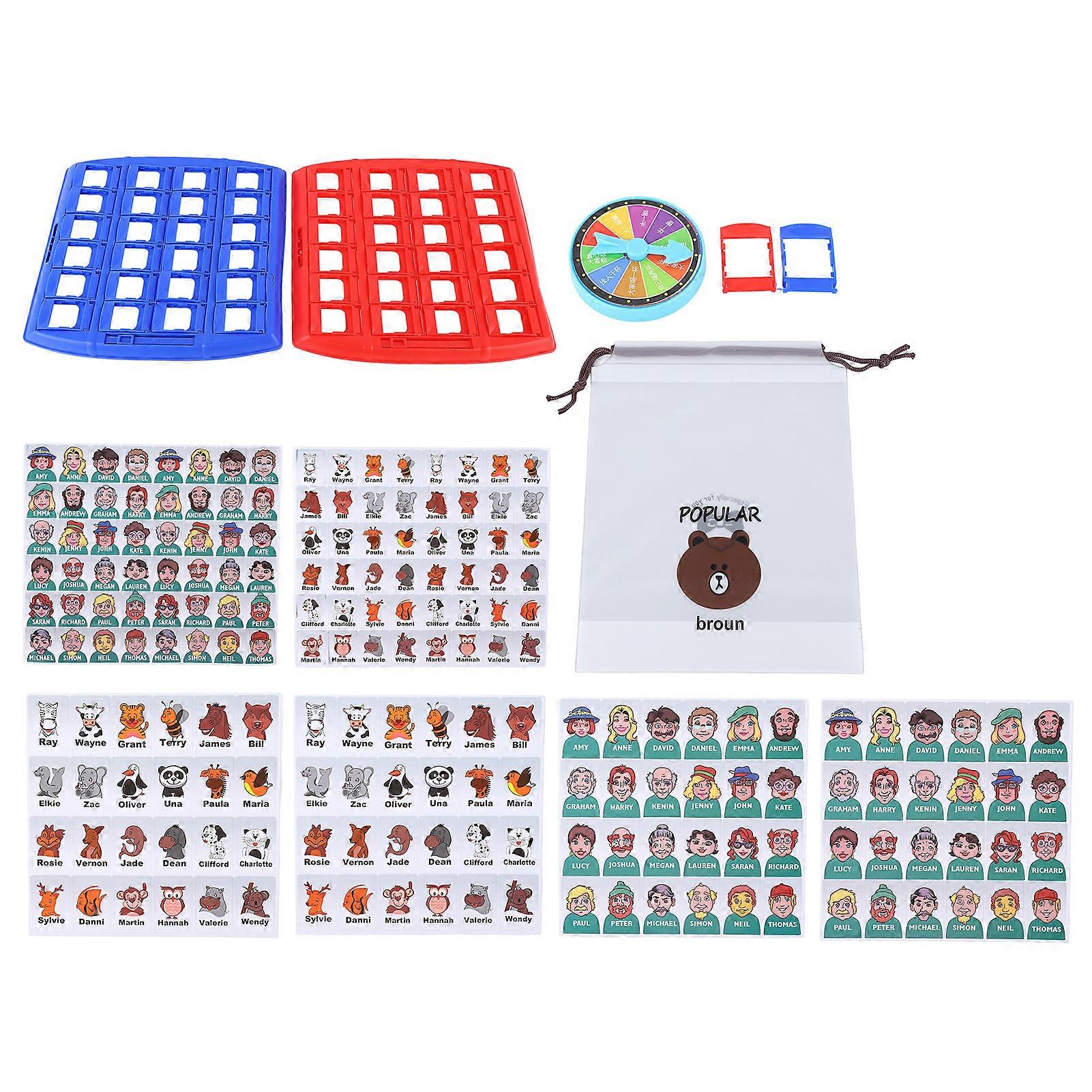 Guessing Board Game Cardboard Logic Training Develop Reasoning Ability Interactive Guessing Game