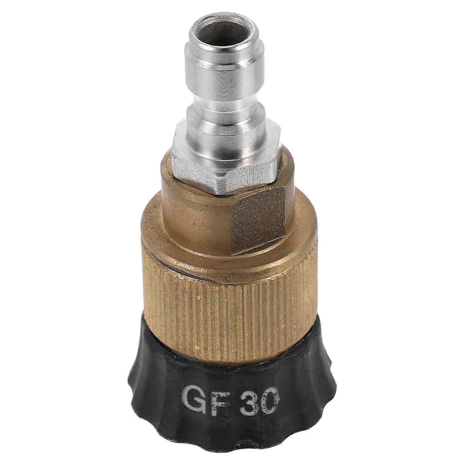 High Pressure Washer Nozzle Durable Brass Material for Home Cleaning