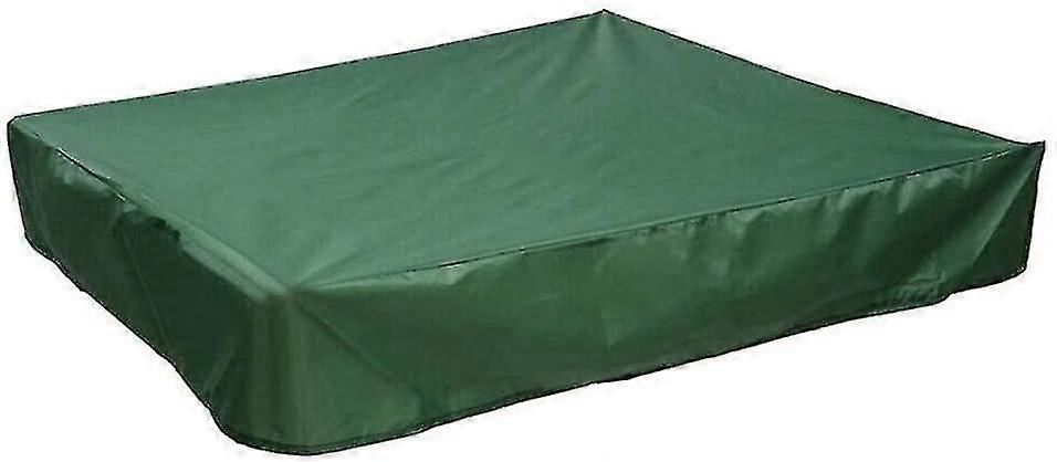 Sandpit Cover Waterproof Dustproof UV Protection Square Pool Cover with Drawstring for Sandpit, Toys and Furniture