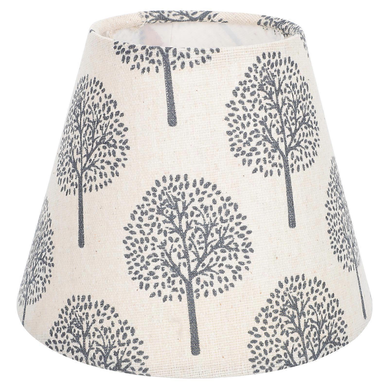 Decorative Round Cloth Lampshade for Wall Lamp Beige Color Simple Design 1Pack