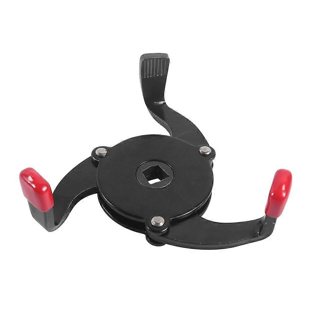 Motorcycle Universal Oil Filter Wrench 60-100mm Adjustable One-Sided 3-Jaw Oil Filter Tool Easy to Use