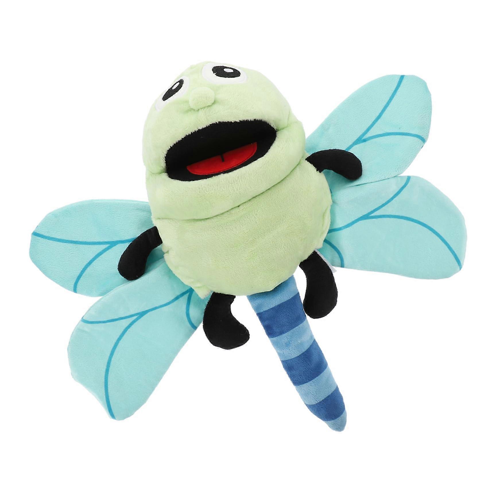 Plush Hand Puppet for Kids Interactive Insect Toy for Creative Storytelling 12-inch Soft Plush Fabric Role Play Puppet