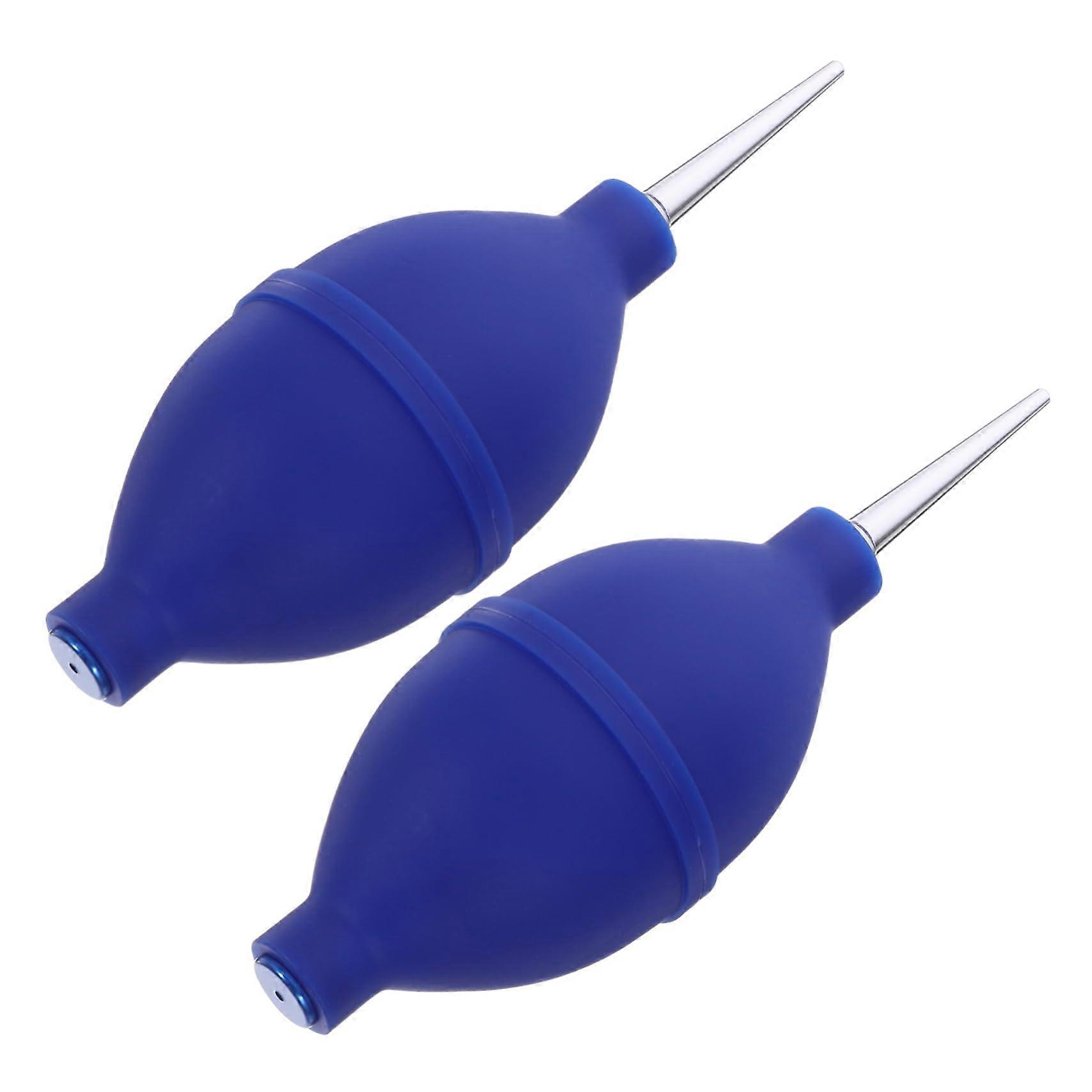 Camera Cleaning Air Blower - 2 Pack High-Quality Sensor Cleaner for Small Screens, Airtight Design, Electronics Cleaning, Blue