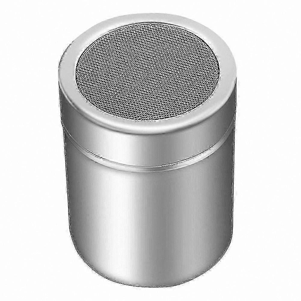 Stainless Steel Cocoa Powder Sifter with Shaker Lid for Baking and Cooking