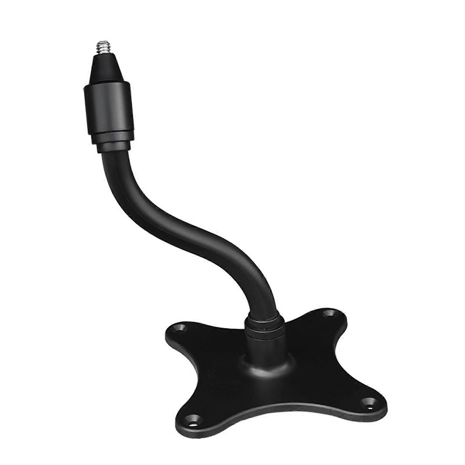 Multiple Directional ABS Camera Mount Bracket Indoor Outdoor Ceiling Rack Heavy Duty Adhesive Black