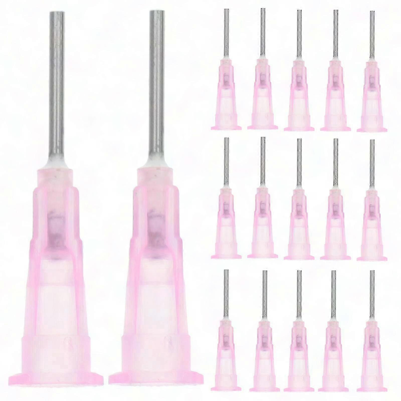 100pcs Blunt Tip Needles Dispensing Needles Replacement Dispensing Blunt Tips(18g)