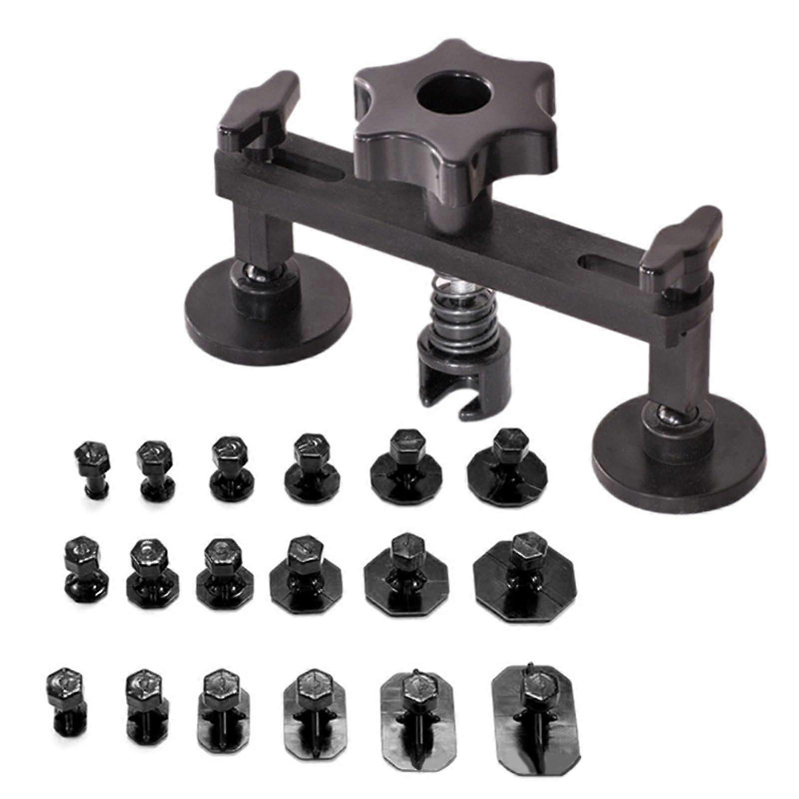 Lackless Dent Repair Bridge with 18 Puller Tabs for Car Refrigerator - Easy to Use Durable Auto Body Repair Tool