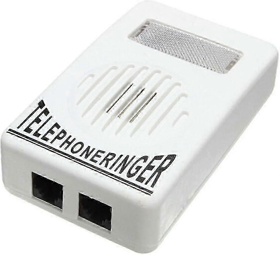 høy lyd telefon ringetoner forsterker volumforsterker med lysblink for fasttelefon