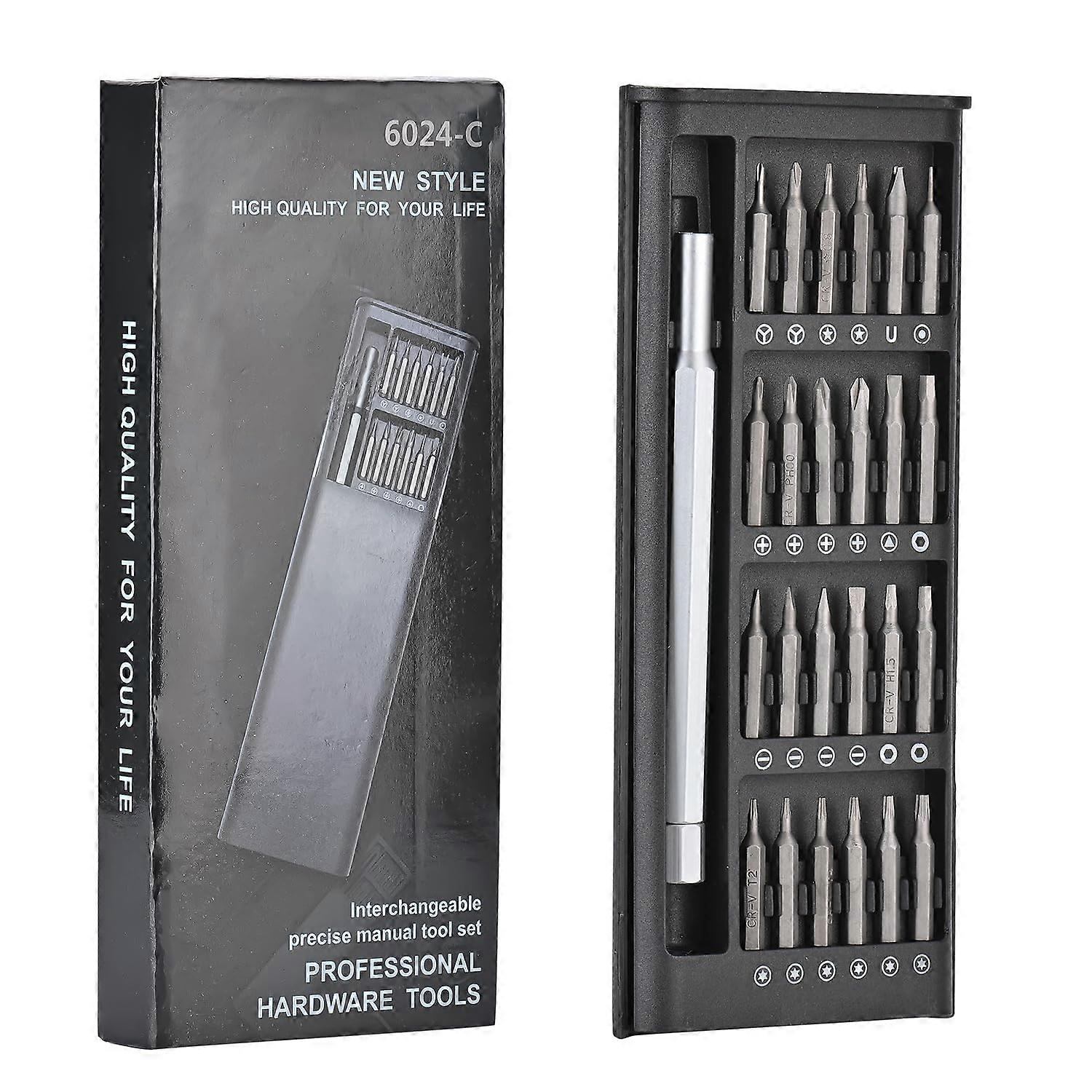 25in1 Precision Screwdriver Set – Magnetic Torx Bits for MacBook, iPhone, Electronics