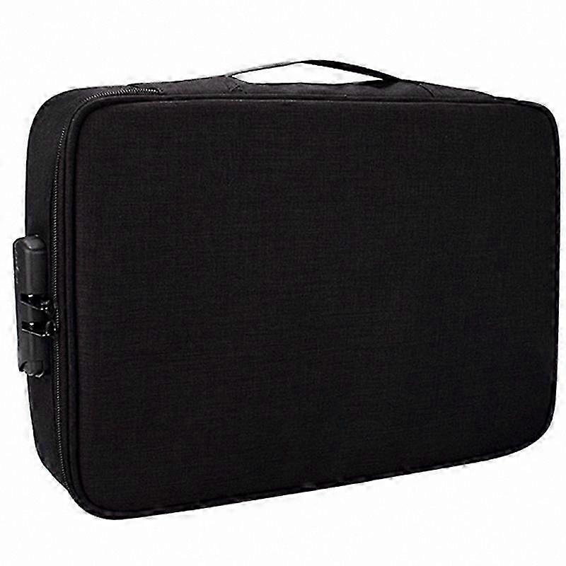 Large Capacity Document Organizer for Storing Certificates Tickets and Files Ideal for Home Office and Travel Use