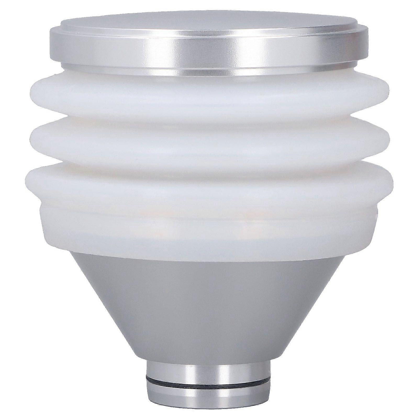 140g Blown Coffee Bean Container, Reusable Multifunctional Cleaning Container for Fuji Series Coffee Grinder, Silver