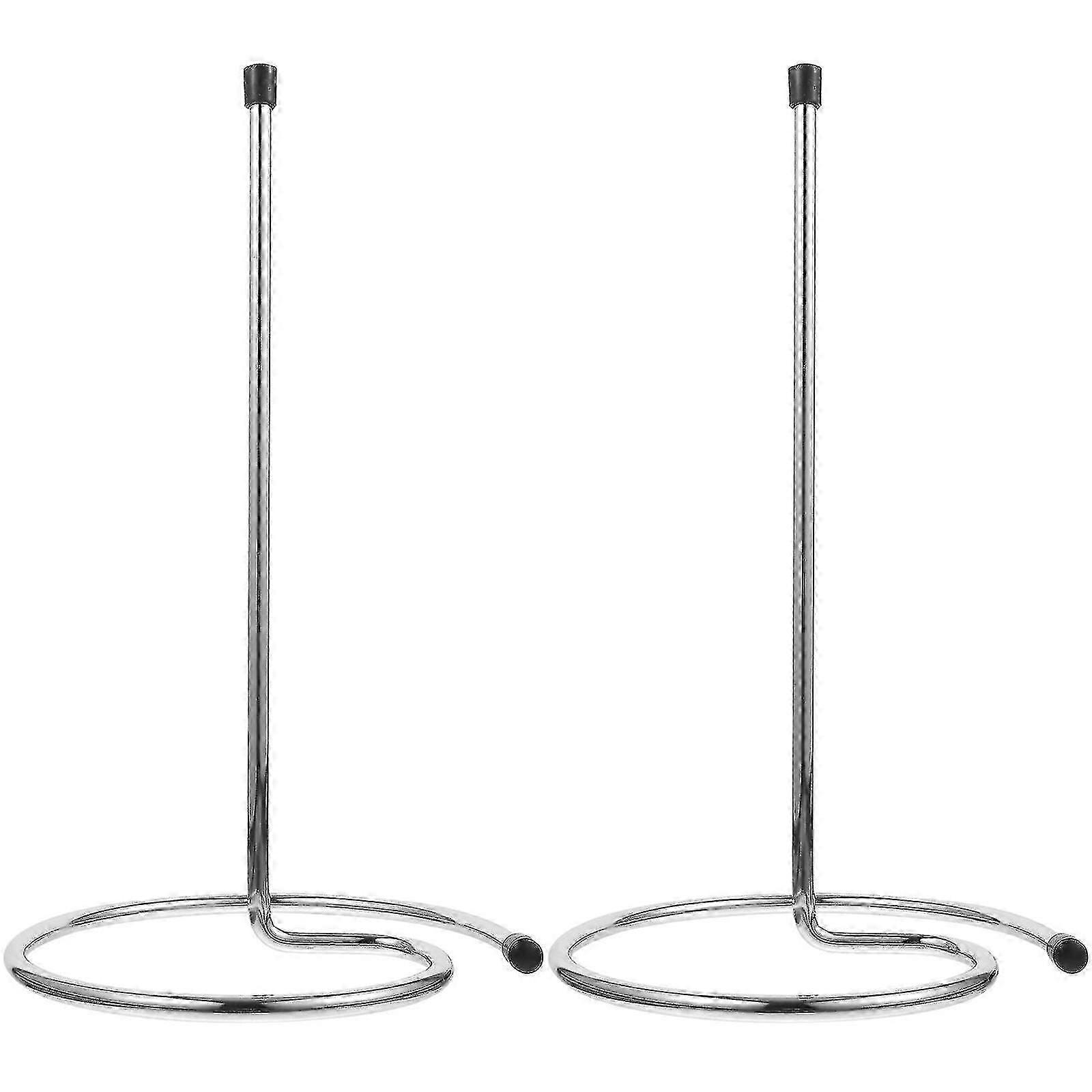 2 Pcs Foldable Clothes Drying Rack Decanter Drying Holder Drying Rack Bar Countertop Cup Rack Glassware Rack