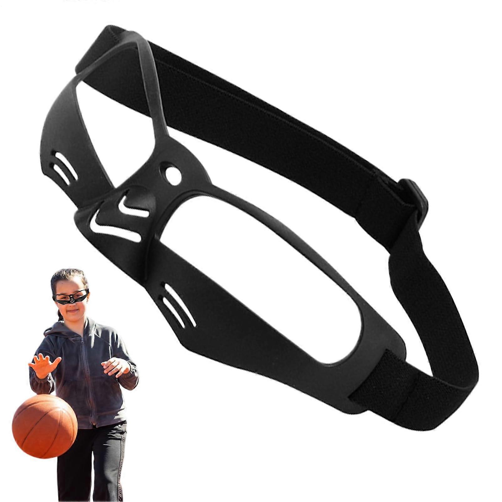 Basketball Dribble Glasses - Training Glasses for Dribbling Skills - Sports Equipment for All Ages - Black Color