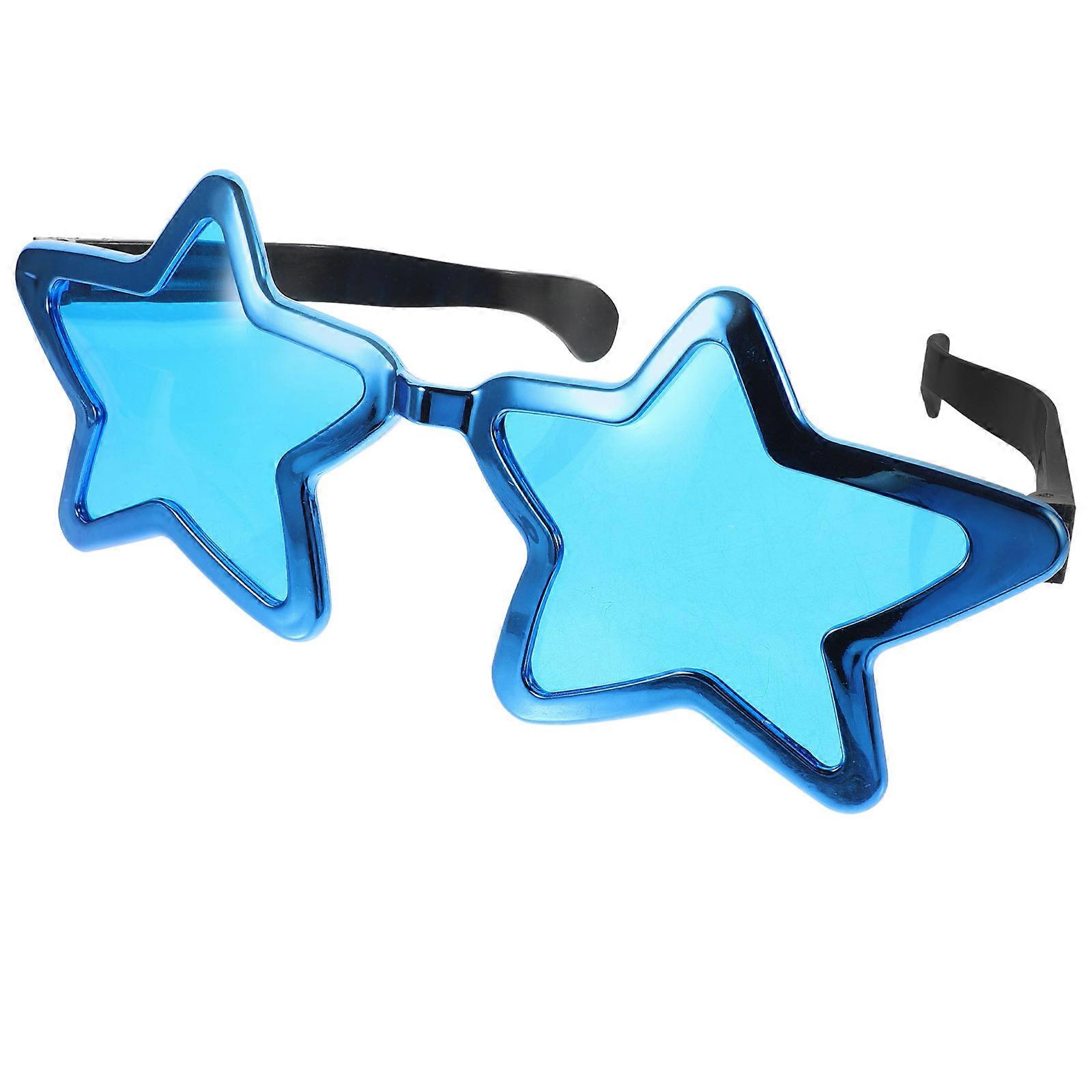 Star Shaped Glasses for Parties Lightweight Durable Cosplay Eyewear for Festivals, Costumes, and Photo Props, Stylish Design for Adults