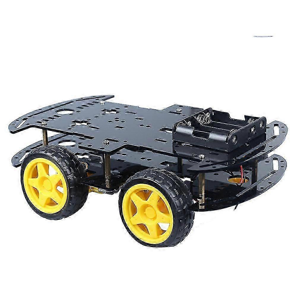 Arduino 汽车底盘套件,带速度编码器和电池盒 - DIY 电子套件