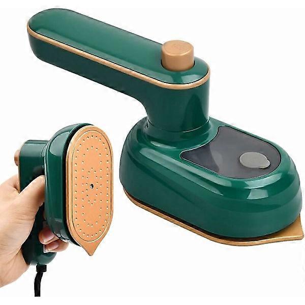 Mini folding iron with spray for clothes, quick heating Nano steam iron with 50 ml water, ironing machine
