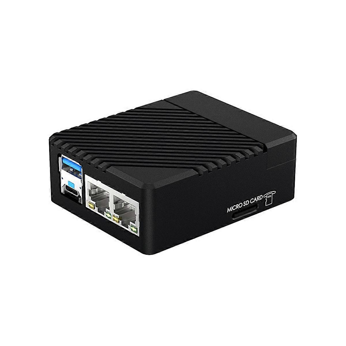 Πίνακας επέκτασης CM5-DUAL-ETH-MINI CM5 Πλακέτα επέκτασης με κέλυφος κράματος αλουμινίου για υπολογιστική μονάδα 5 Βύσμα ΕΕ