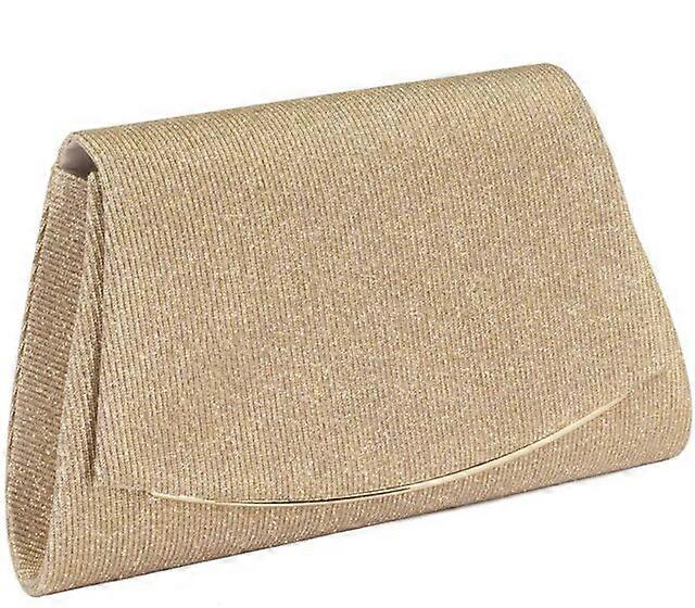 Ladies' handbag, detachable chain strap in gold color, small and suitable for daily use and weddings