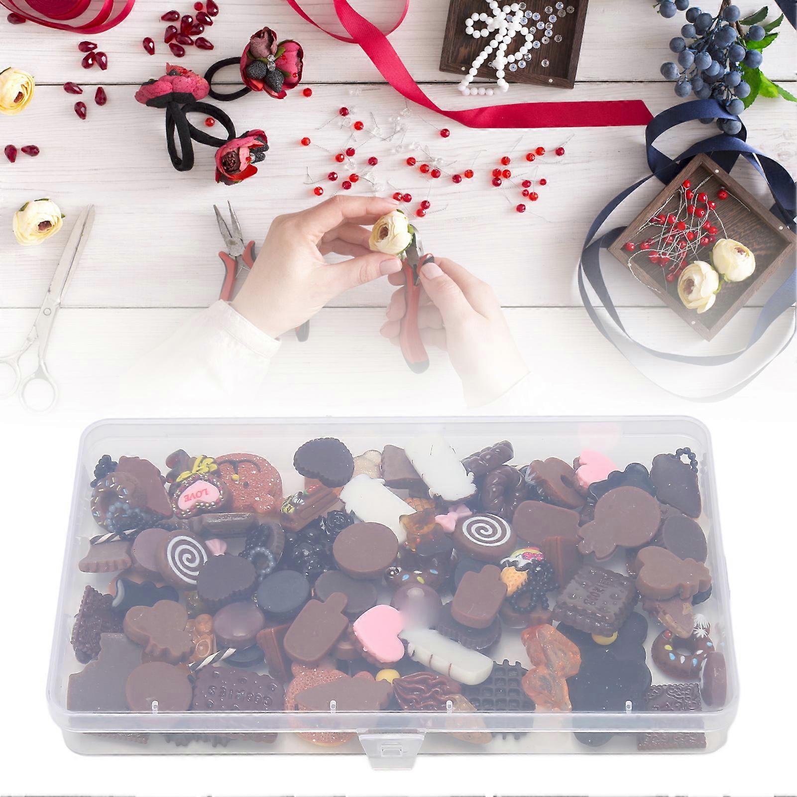 Fake Candy Decor Mixed Sweets Plastic DIY Craft Slime Ornaments