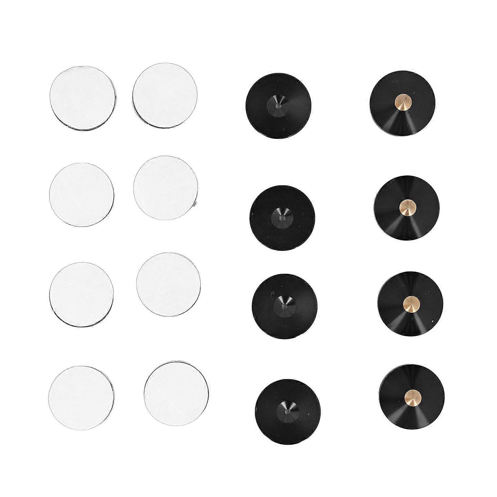 4 Set Speaker Spikes Floor Protector Metal Speaker Isolation Stand Feet Pad for Home