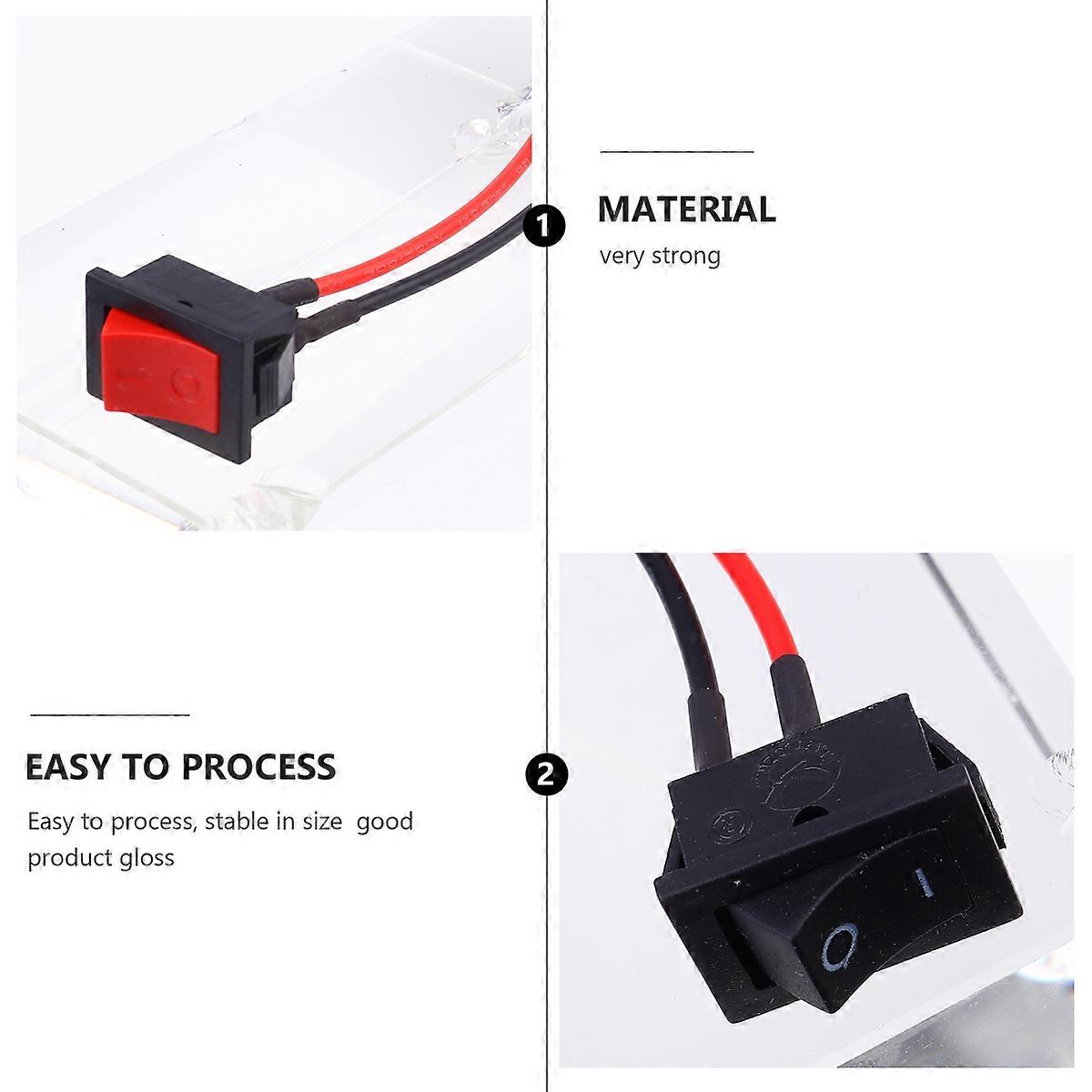 Motorbike Refitting Horn Switch Electric Vehicle Function with 10Pcs Buttons