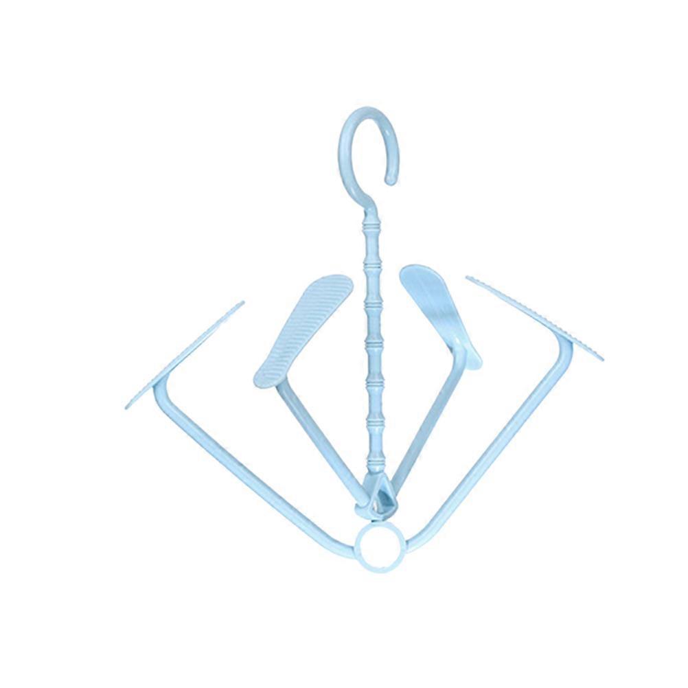 Skyblue PP Shoes Drying Rack for Long Boots with Side Clips to Hold Desiccants and Deodorants 10.2x5.9 Inches