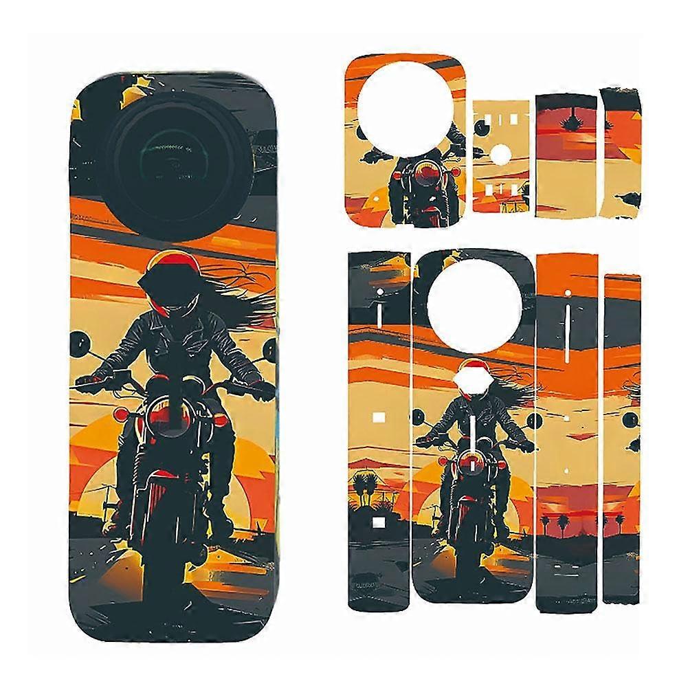 Sticker For Insta360 X5 ScratchProof FullSurround Protective Colorful Accessories X5 E9S2 Compatible