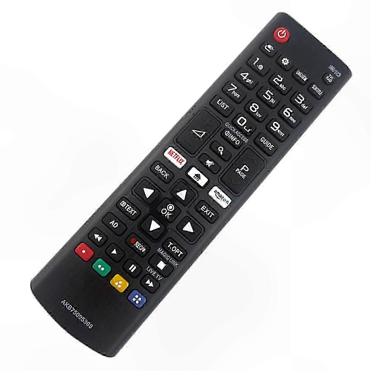 Universal Remote Control for Smart TVs, Compatible with LG Models, Includes Battery