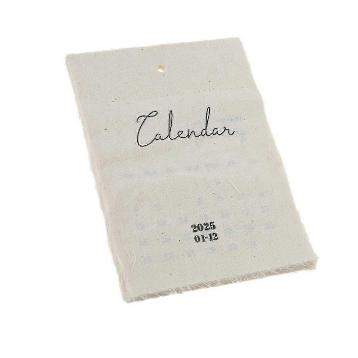 2025 Fabric Hanging Calendar Decoration - Easy Reference, for Yearly Planning
