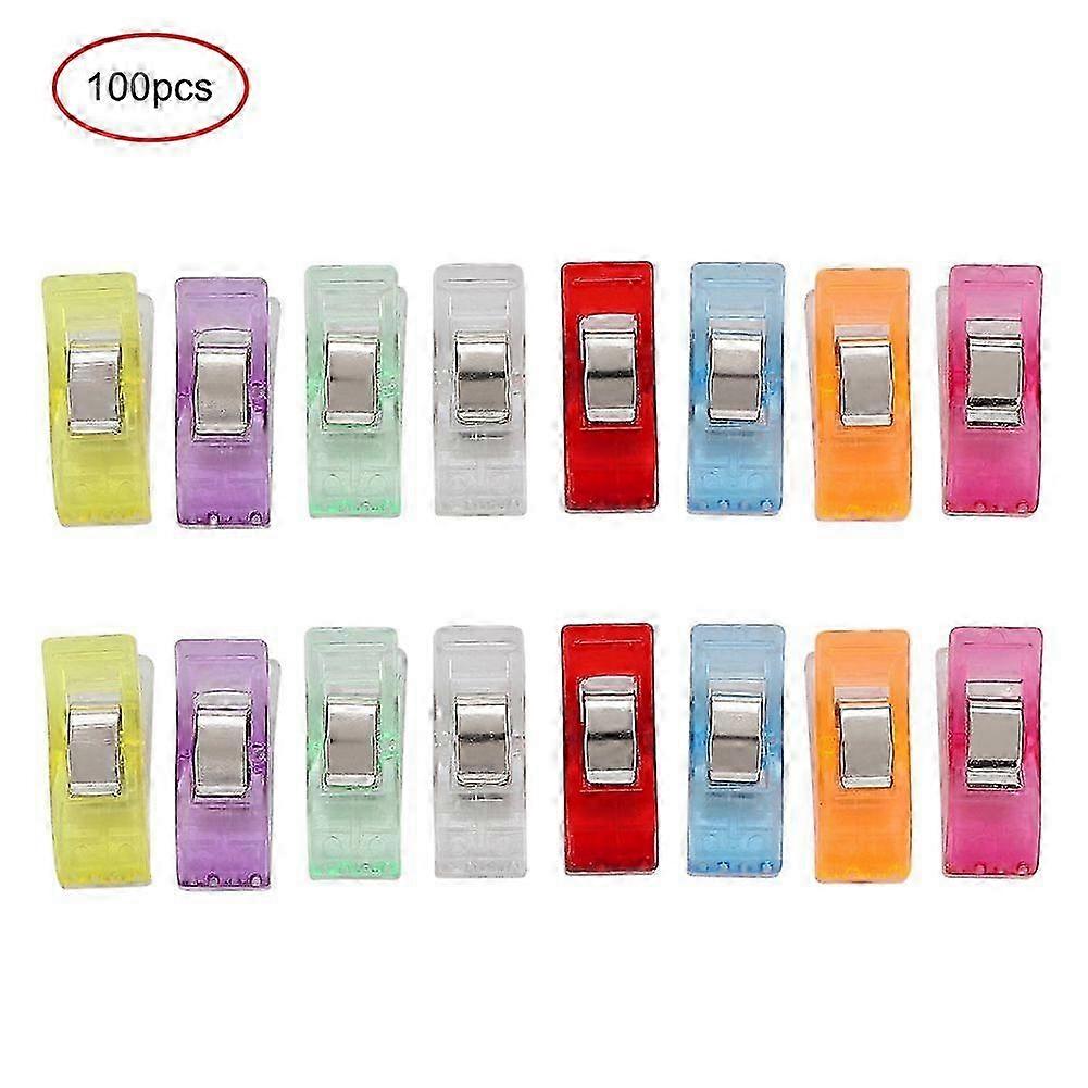 2025 Latest Model 100pcs/pack Sewing Accessories Clover Wonder Clips Binding