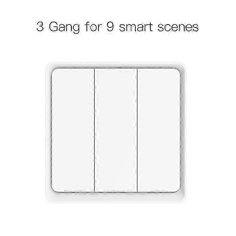 Tuya ZigBee Smart Scene Switch 4 Gang 12 Scene Smart Home Scene Switch