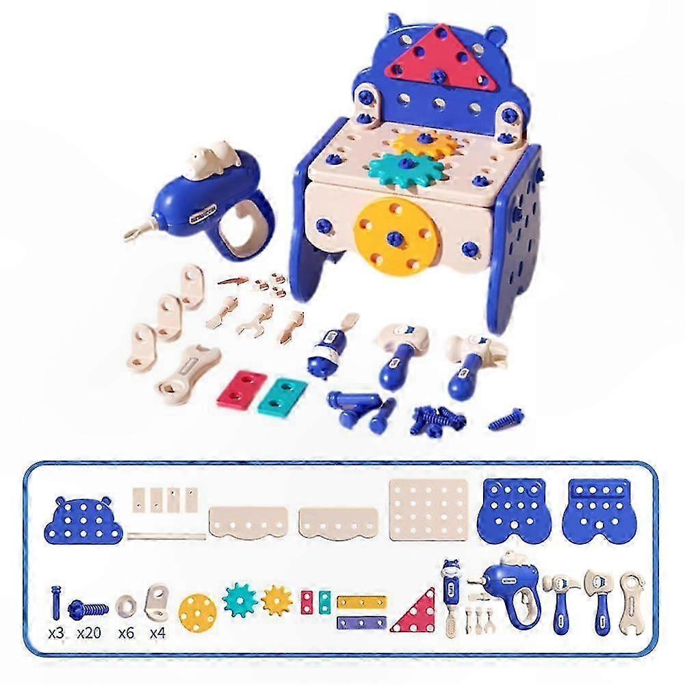 Multi-Function Hippo Themed Tool Hub for DIY Projects and Organization