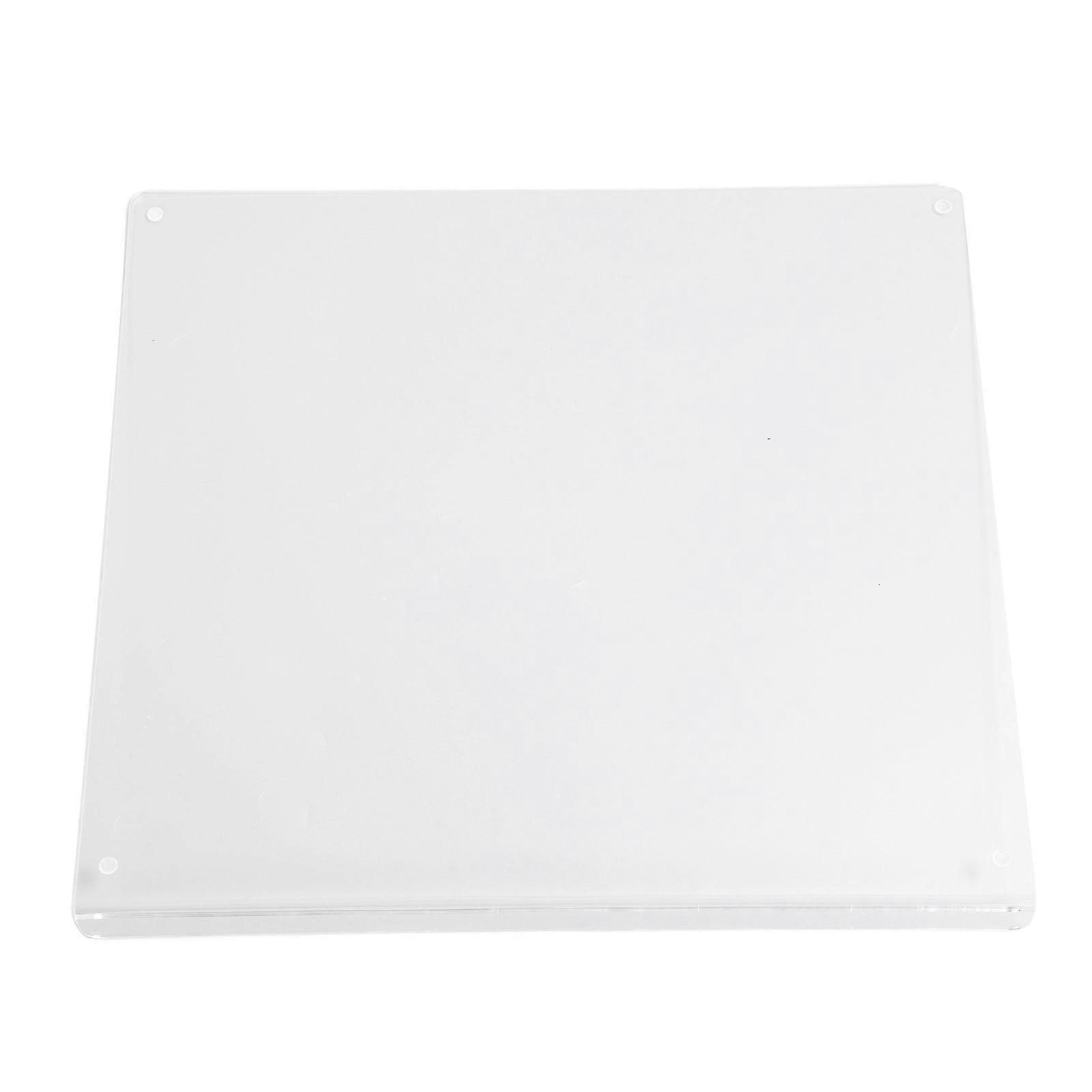 Acrylic Cutting Board Non Slip Clear Cutting Board with Counter Lip for Kitchen Counter 45x35x3CM