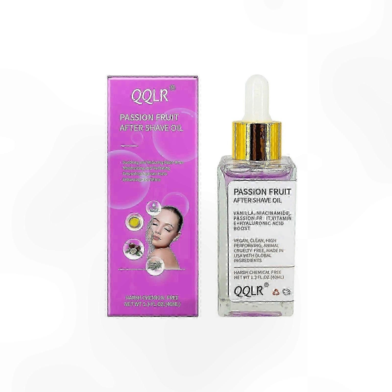 Hydrating After-Shave Oil for Women, Enriched with Coconut Extract & Vitamin E, Delicate Strawberry Vanilla Fragrance for Silky Smooth Skin