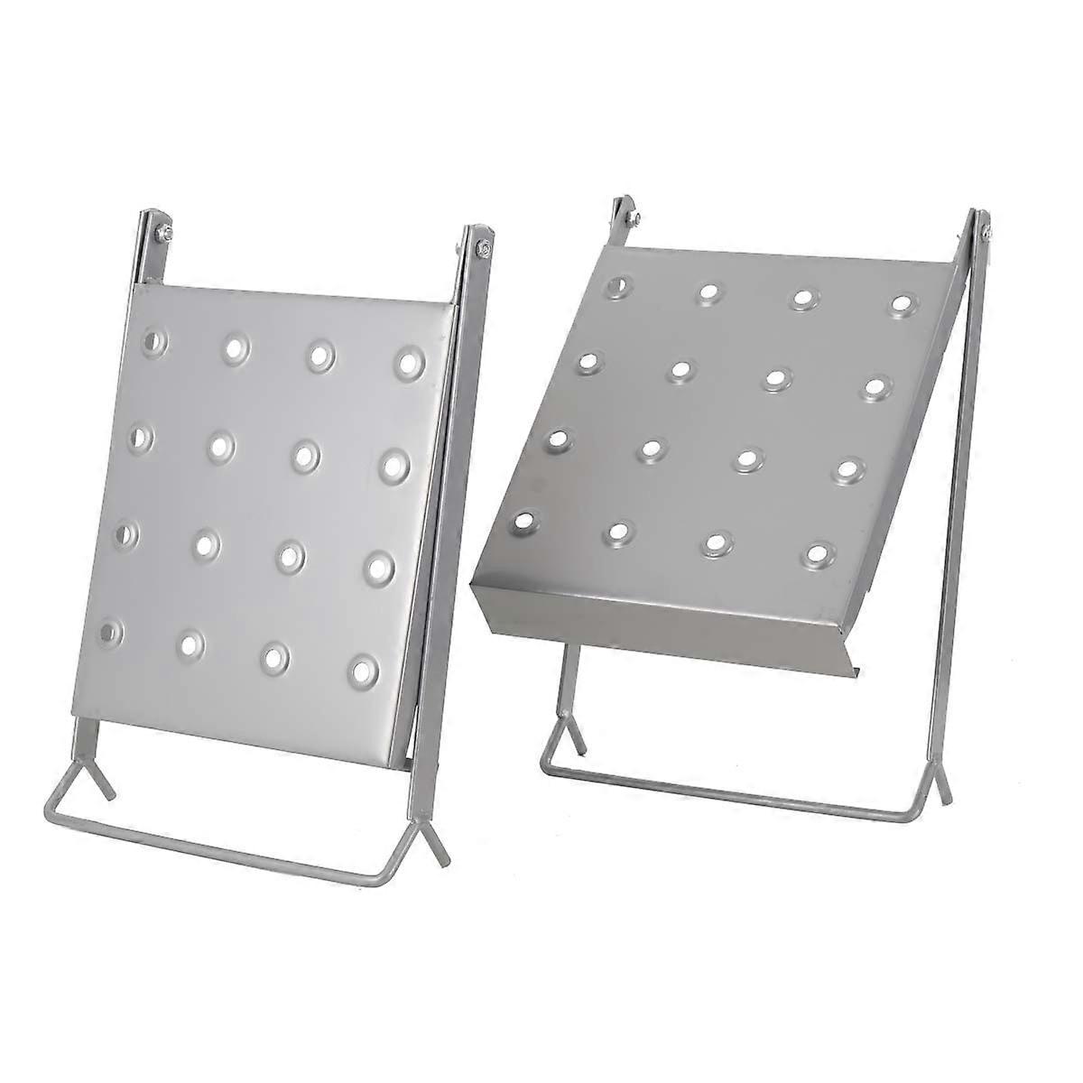 2x Work Ladder Accessories Folding Step Platform Ladder Work Shelf Ladders Steps