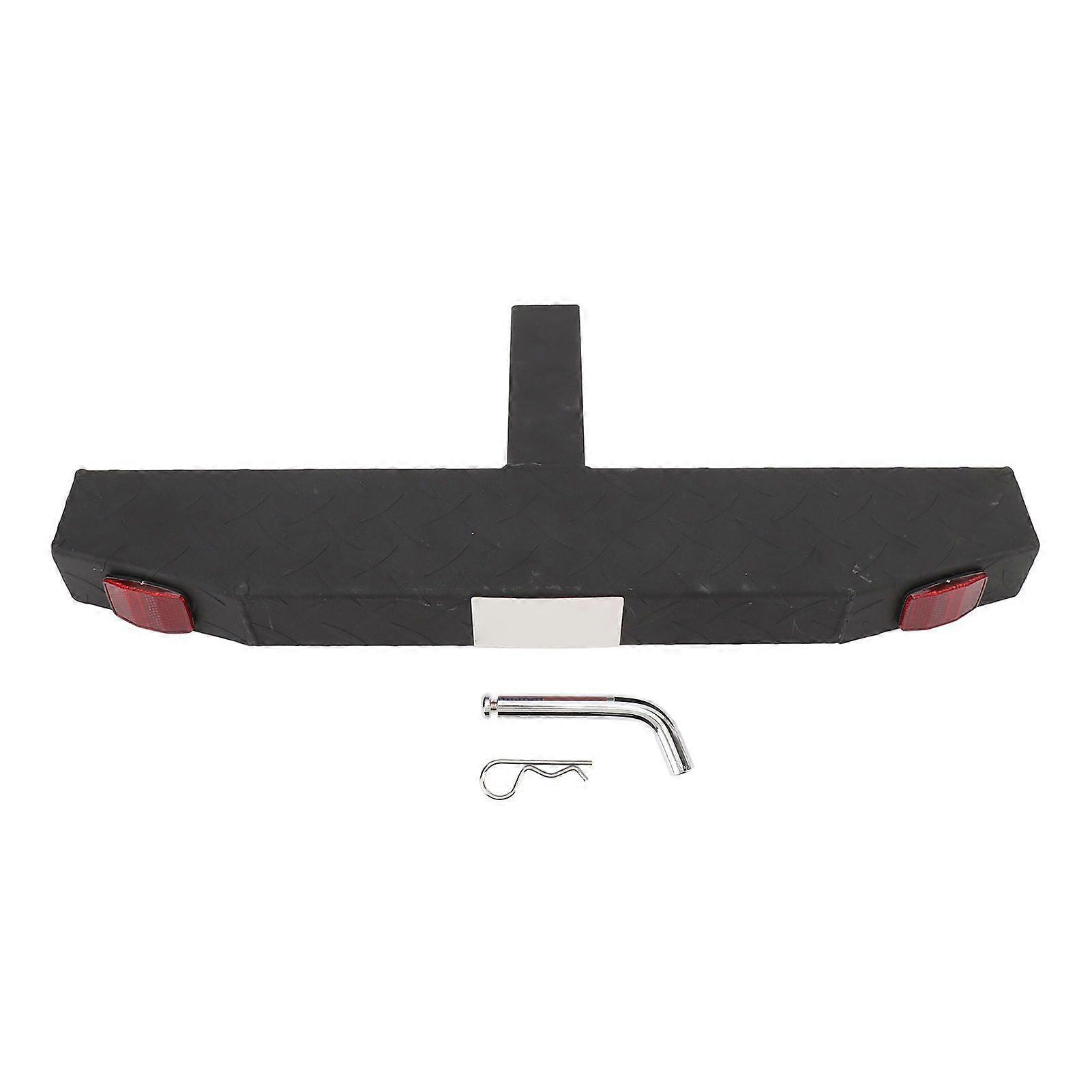 Hitch Step 600lbs Maximum Load 2in Receiver Hitch Step with 5/8in Pin Reflective Stripe for Car SUV Pickup Truck RV