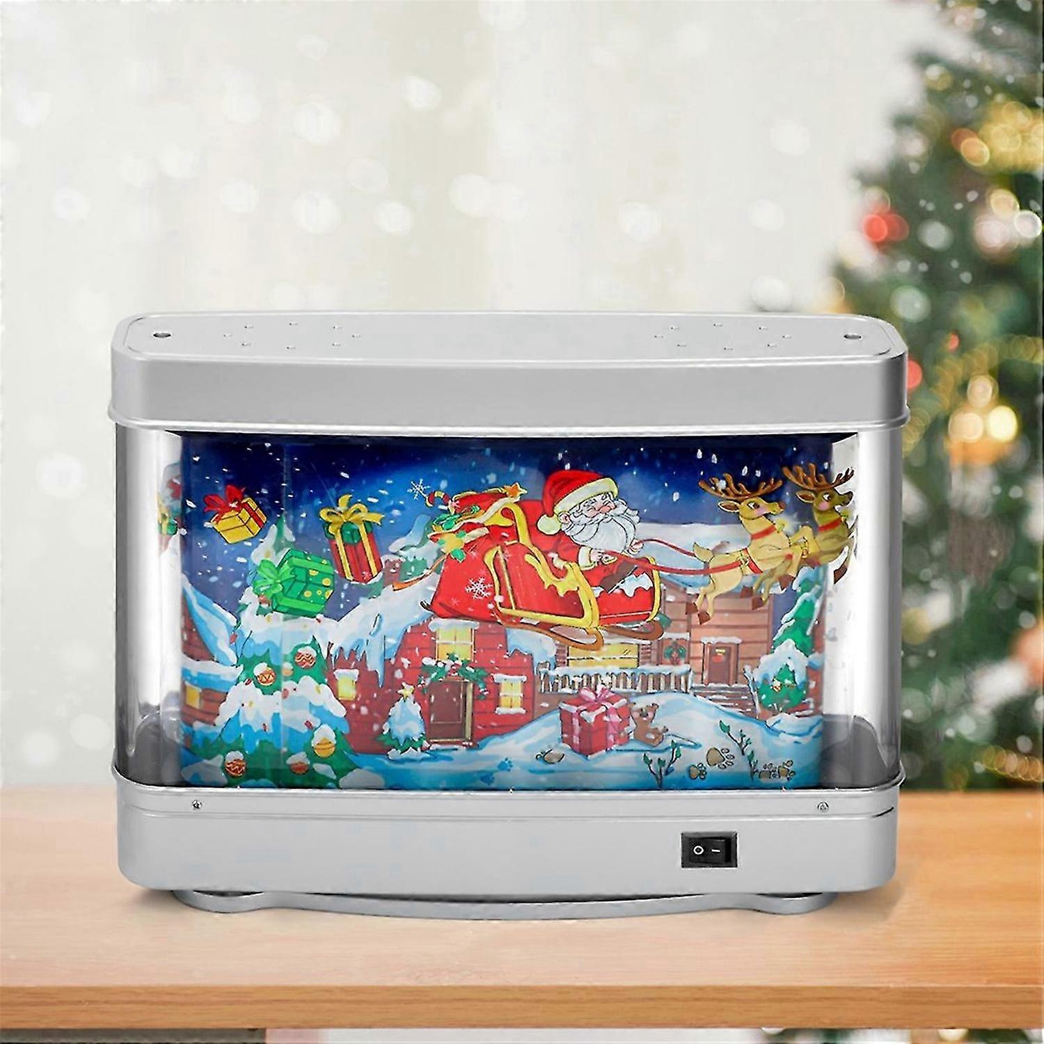 LED Fish Tank Night Light Aquarium Decor UK Plug