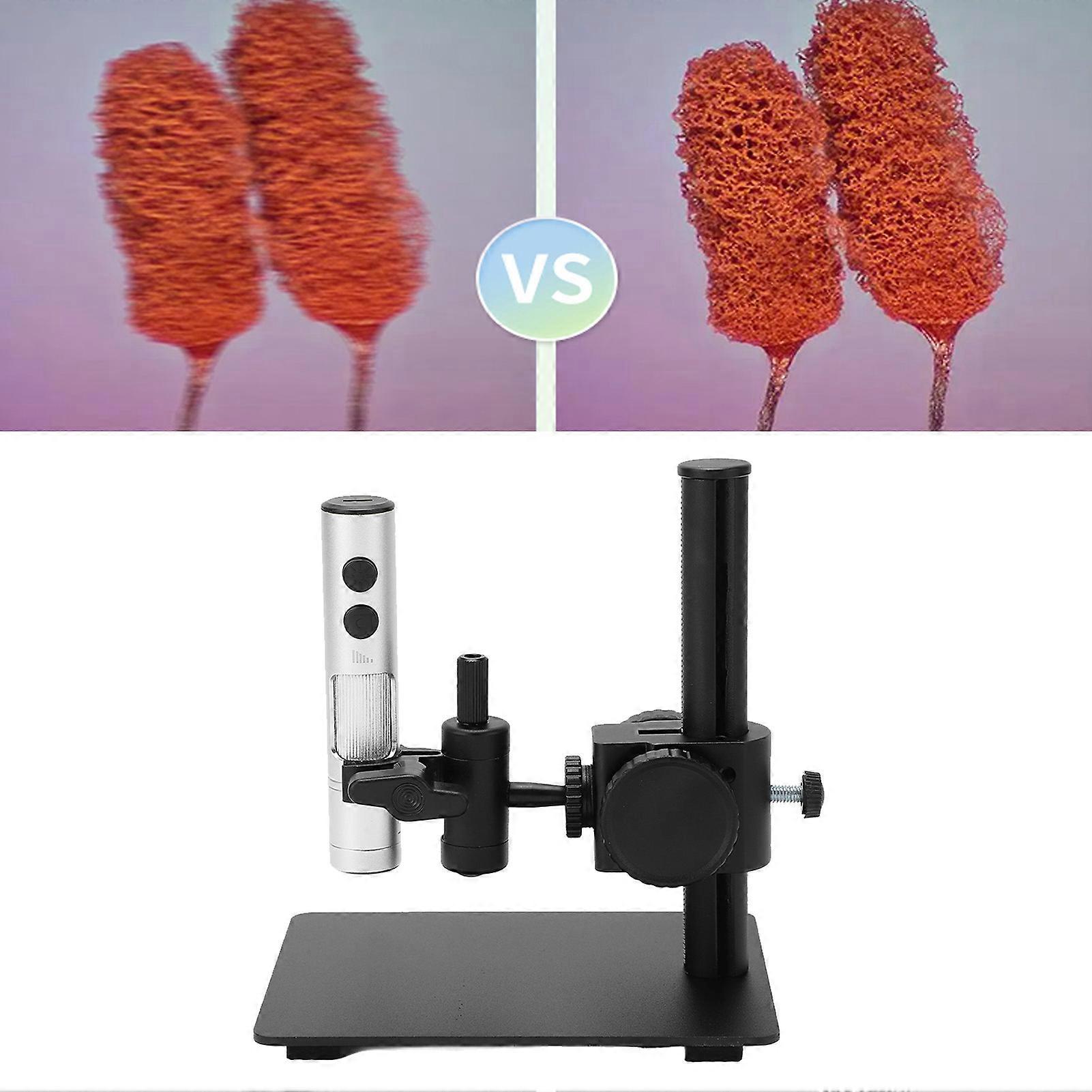 Digital Microscope 12MP 750X Zoom USB with Rotating Side Lens