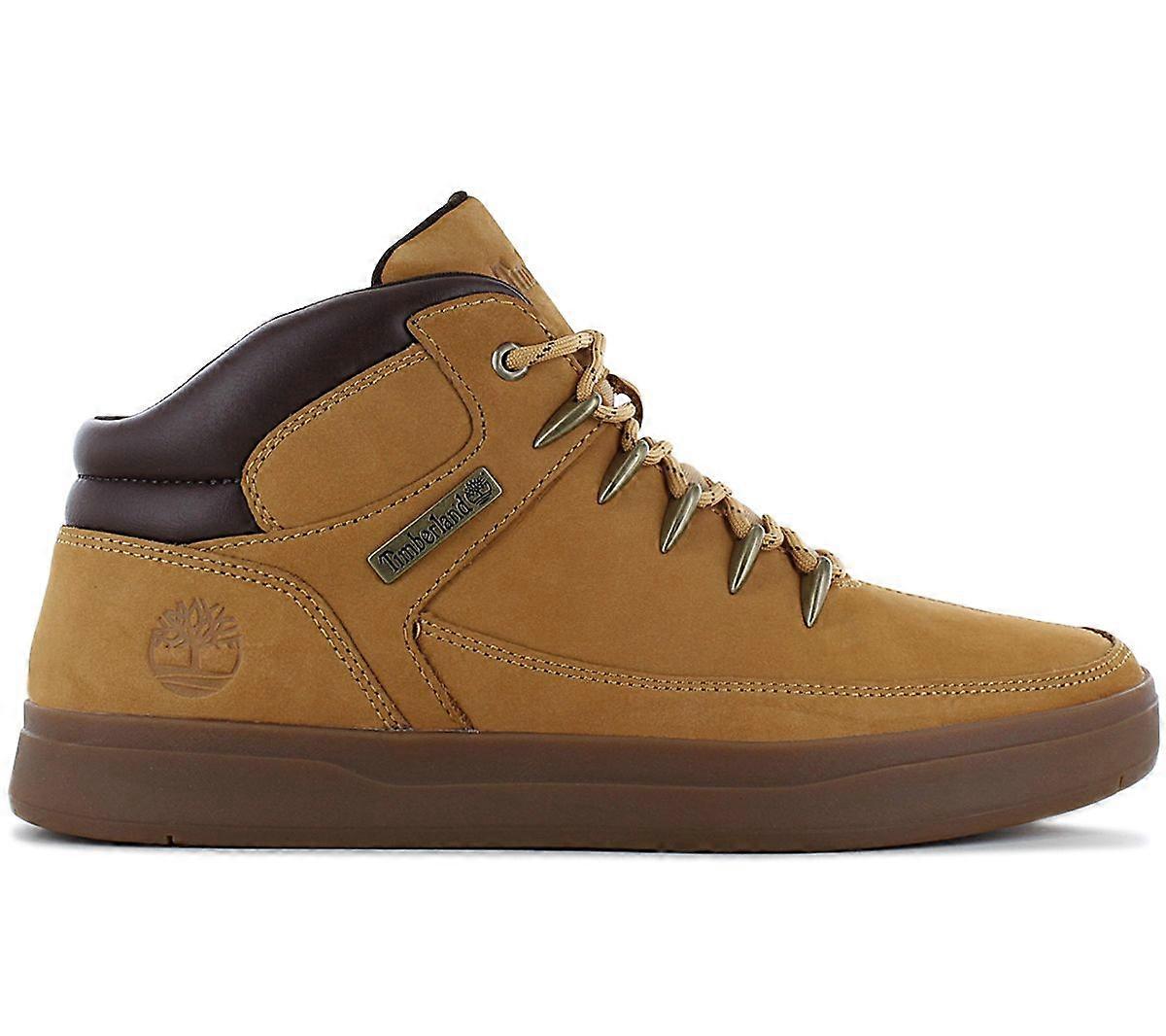 Timberland Davis Square - Herren Schuhe Boots Leder Braun TB0A1UZV-754