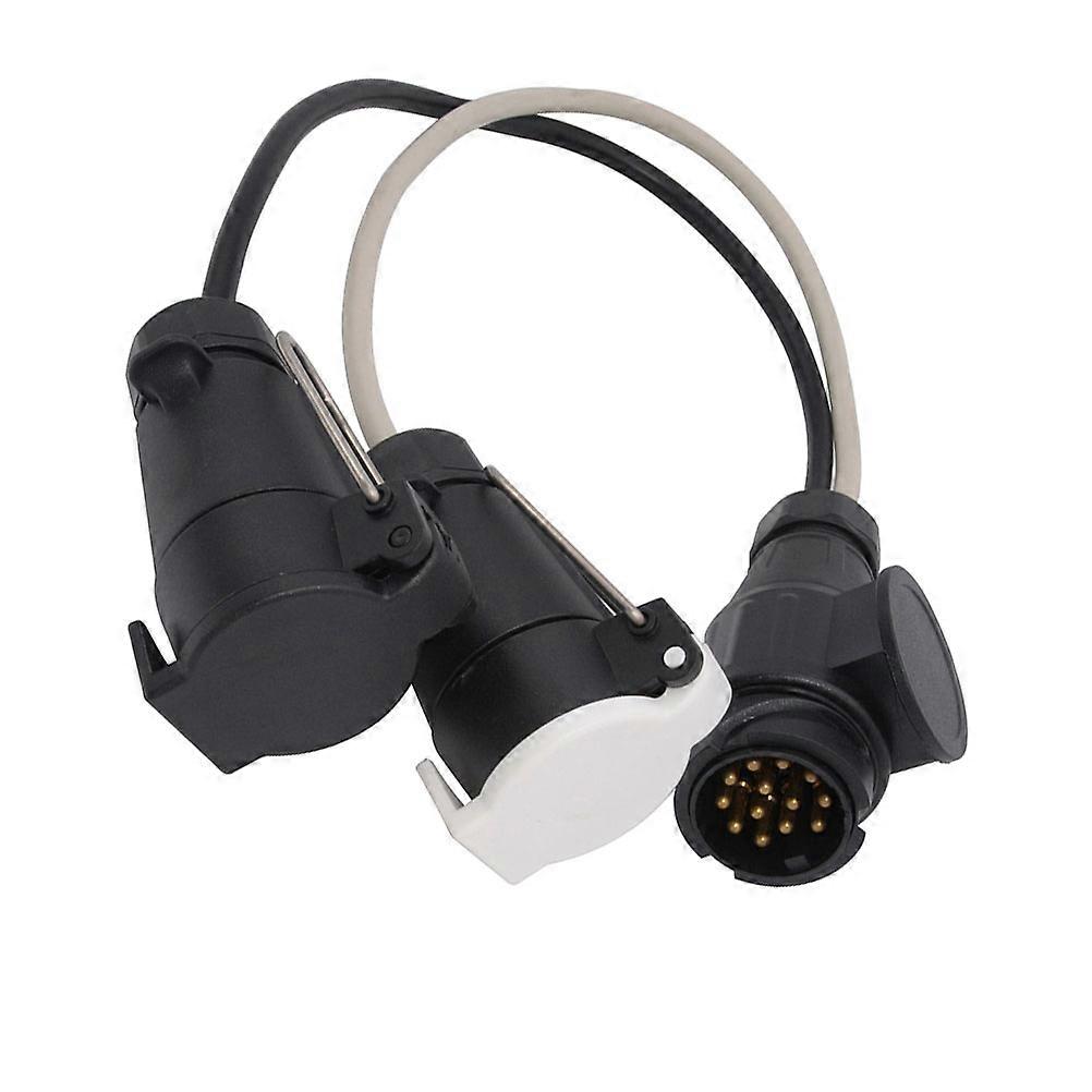Trailer Socket Connector 1Pcs Sheathed Wire Connector for Professional Trailer