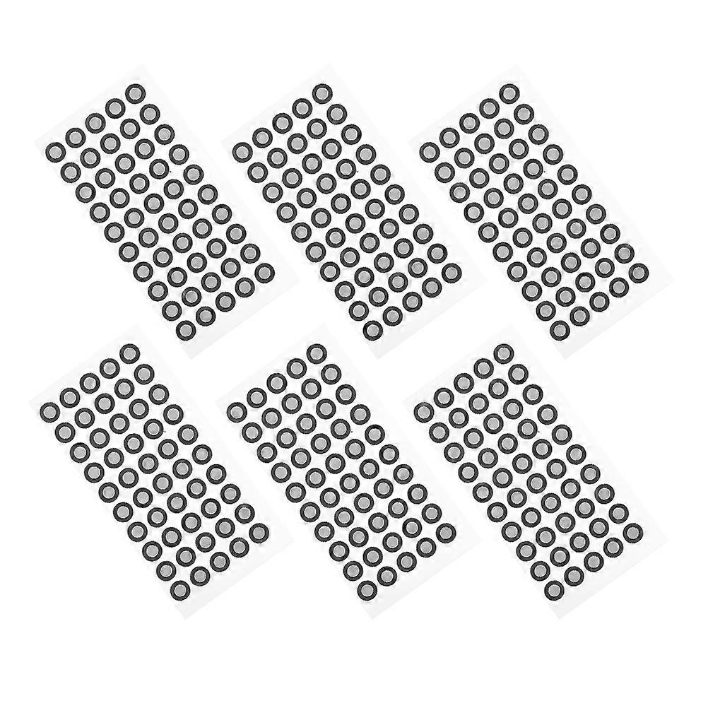 Diffuse Reflection Tracking Stickers For Systems 6mm Inner Diameter Versatile Applications 300 Pieces