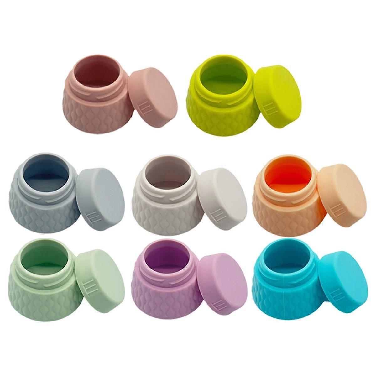 Face Cream Refill Bottle Silicone Travel Refill Bottle,8Pcs