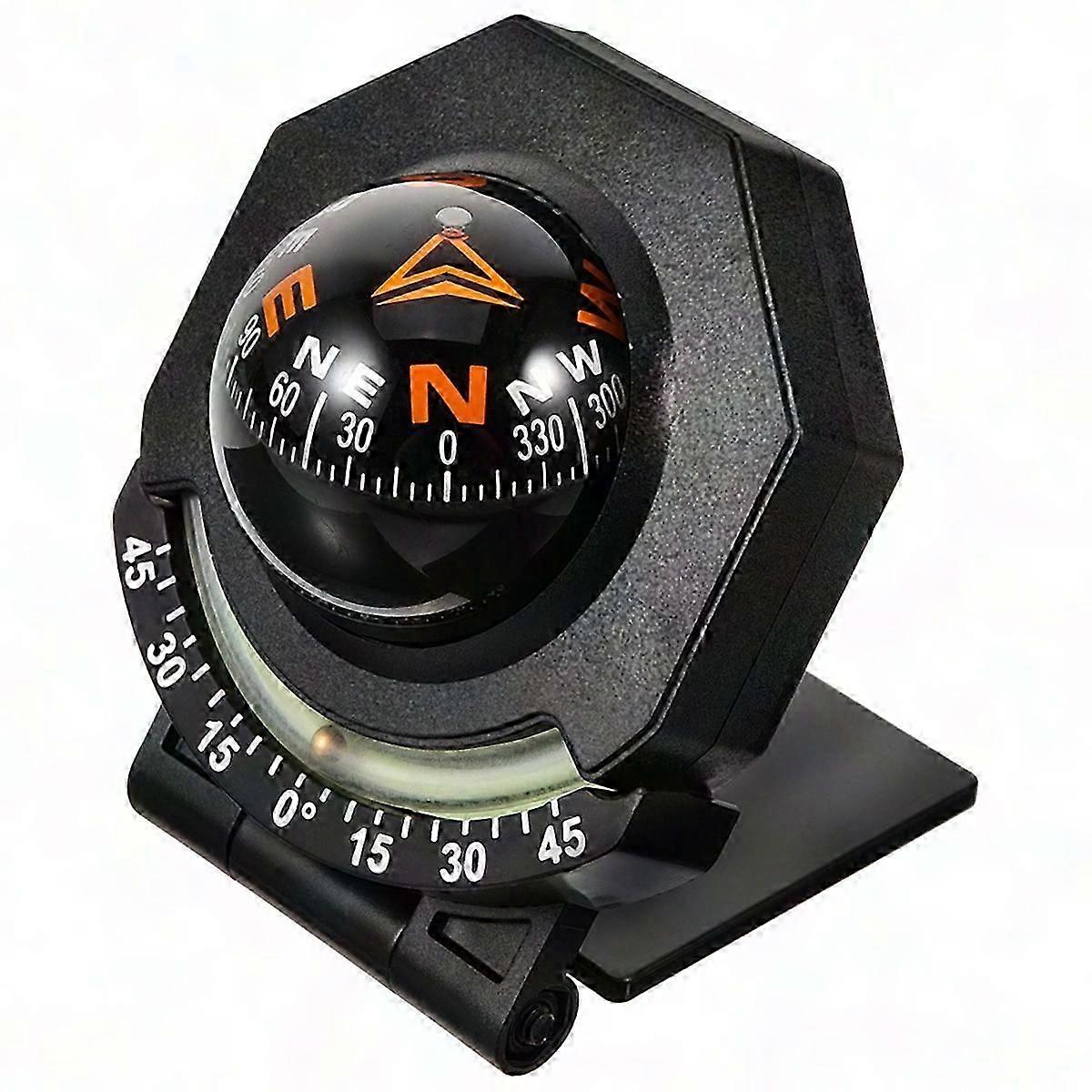 Car Dashboard Compass Ball Navigation Instrument for Vehicles