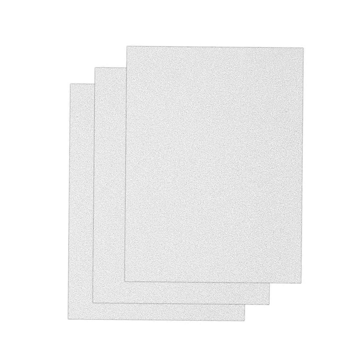 Glitter Cardstock Sheets for DIY Projects 10Pcs A4 Sparkling Paper Silver