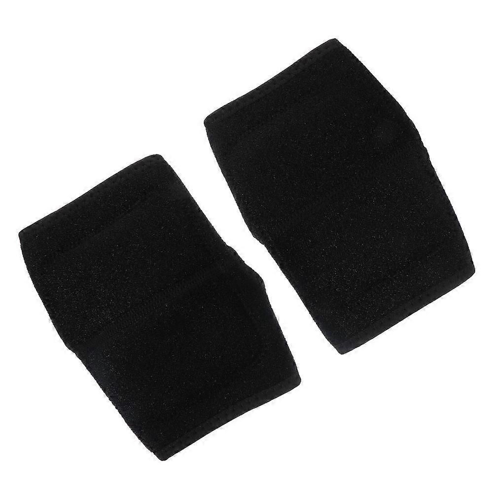Knee Brace for Protection Use 1Pair Black Protective Knee Pad
