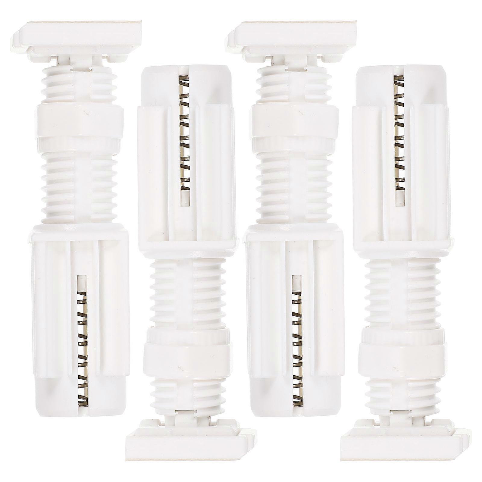 Blinds Mounting Holder For Home Use In White Color 2.7x2.7x8.5cm Corrosion-Resistant 8 Pcs