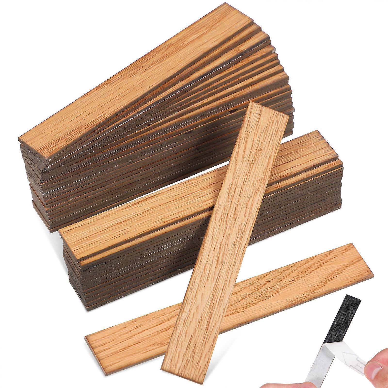 Realistic Dollhouse Flooring 480 Pcs Light Brown Rectangular Interior Decoration Resistant to Deformation