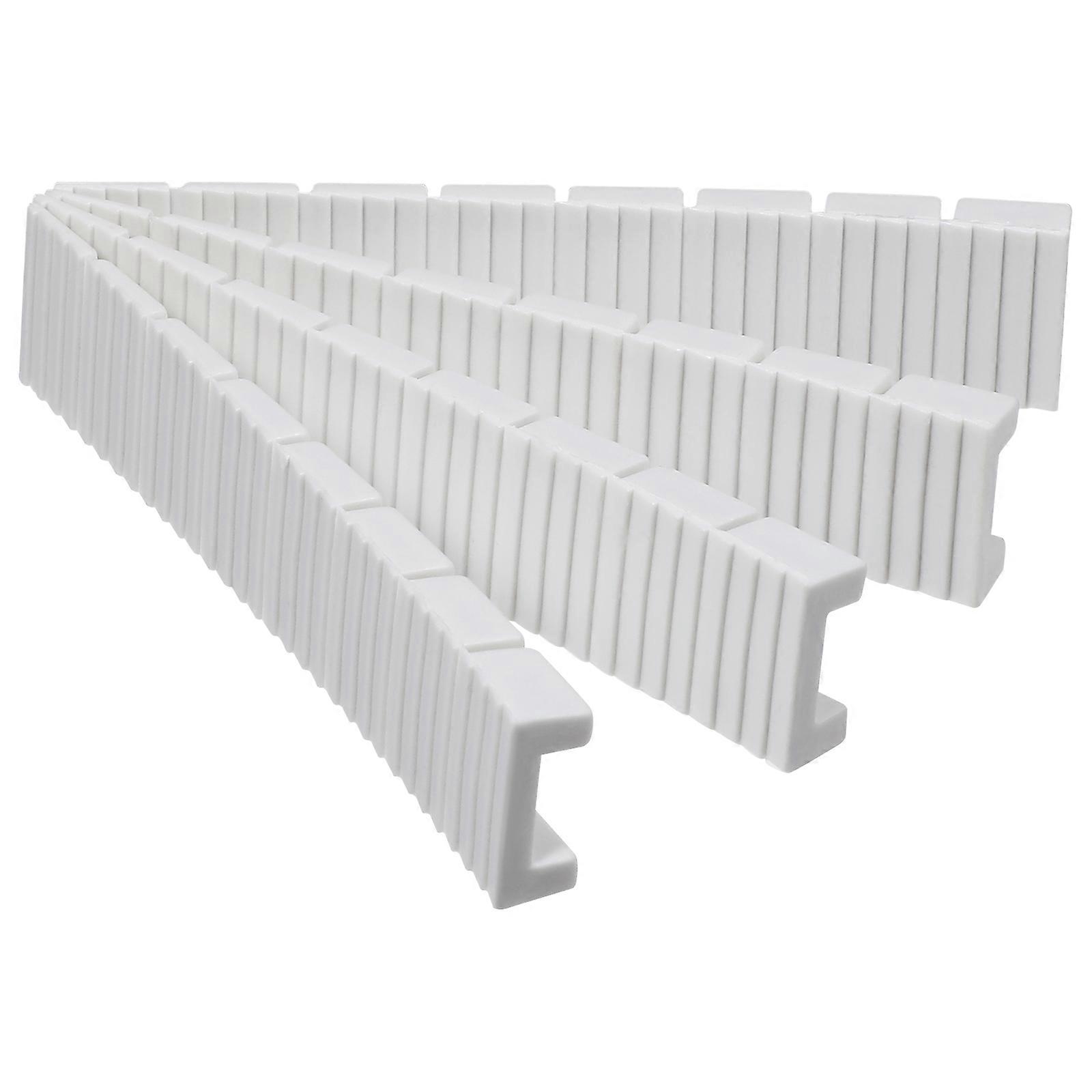 Furniture Levelers for Home Use 40 Pcs Adjustable Support Stabilizing Plastic Shims with Anti-Slip Design for Bookcases Sofas and Tables