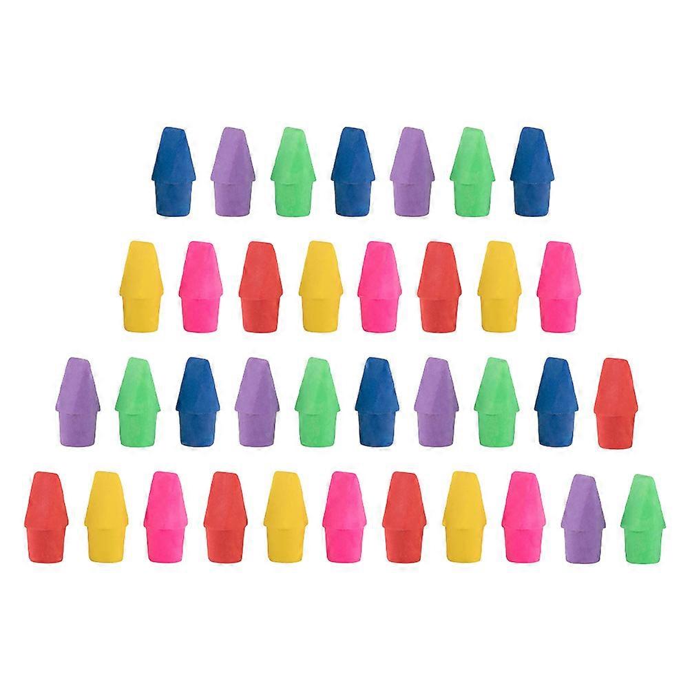 Tpr Pencil Protectors for Pencils 250Pcs Assorted Color Eraser Caps Set